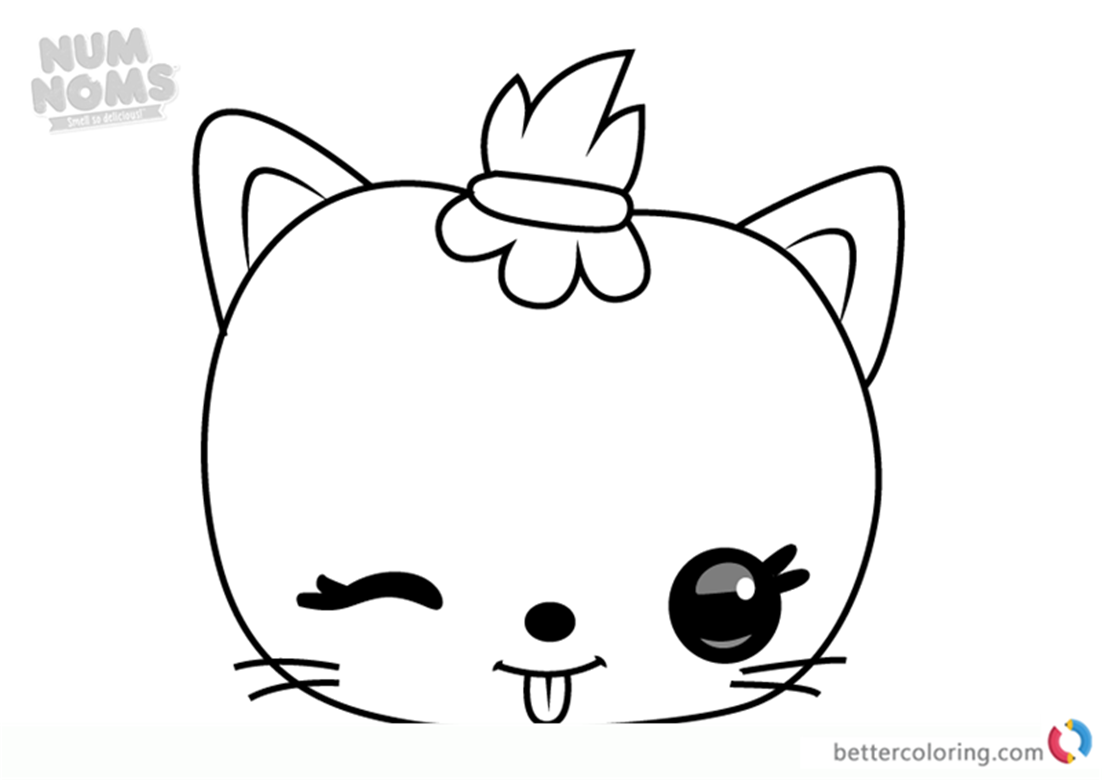 Mallow Jelly Num Noms Coloring Pages Series 2 Free Printable Coloring Pages