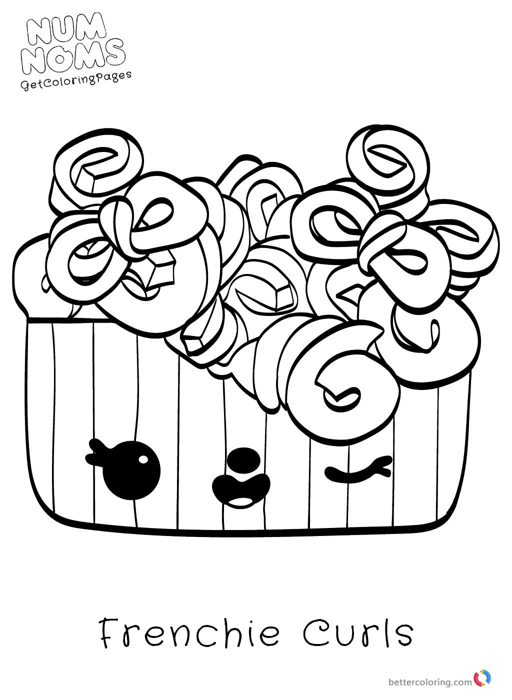 this coloring page Print this Coloring Page Num Noms Coloring