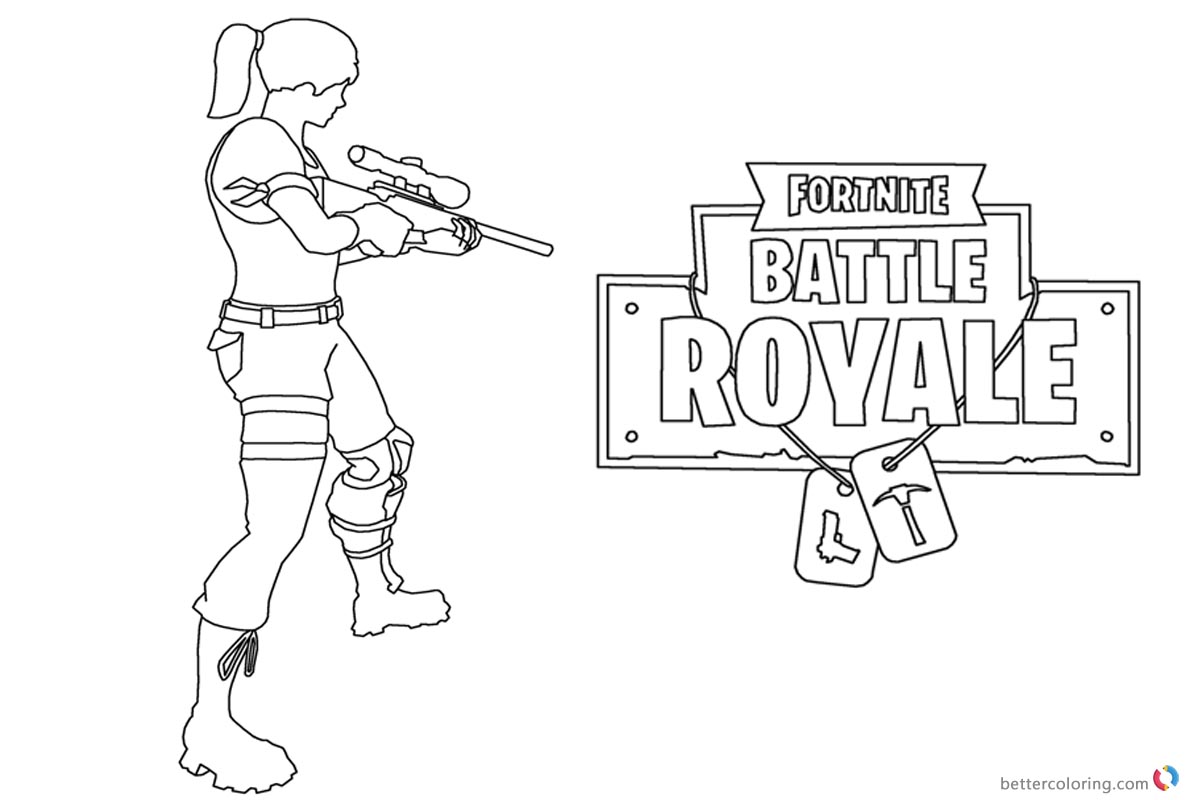 Fortnite Coloring Pages Fortnite Battle Royale - Free ... - 1200 x 800 jpeg 77kB