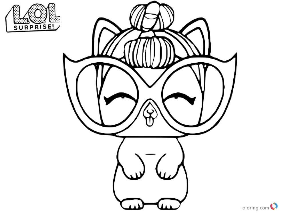 LOL Coloring Pages IT Kitty - Free Printable Coloring Pages