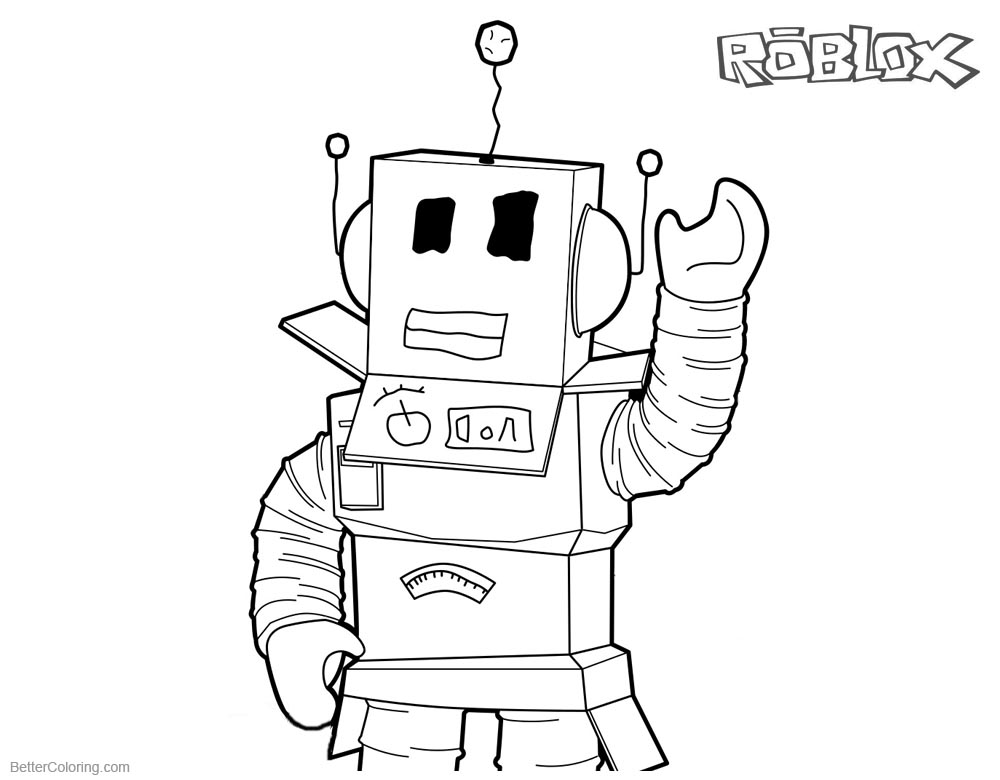 Roblox Coloring Pages Youtubers Coloring Pages