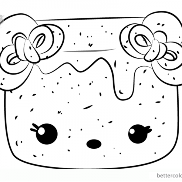 Num Noms Coloring Sheet Series 3 Nana Hearts - Free Printable Coloring