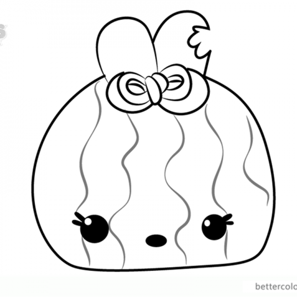 Num Noms Coloring Pages Series 3 Peyton Peppermint - Free Printable