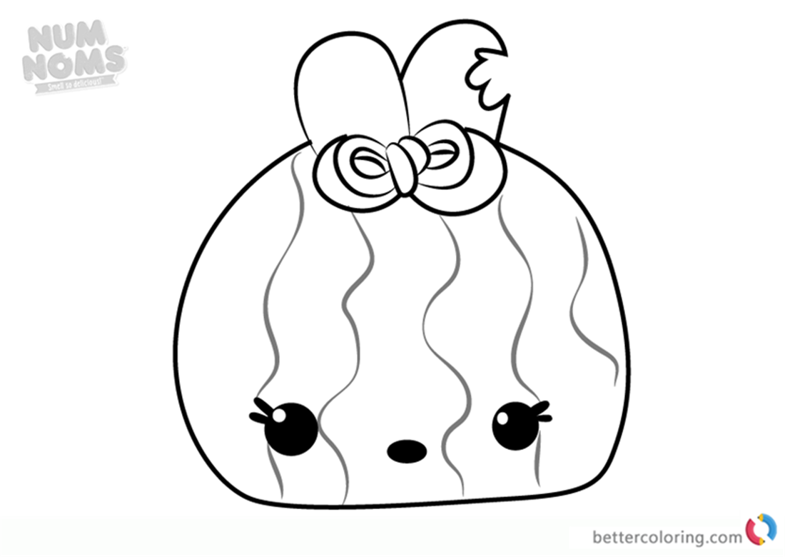 Download Melony Seeds Num Noms Coloring Pages Series 3 - Free Printable Coloring Pages