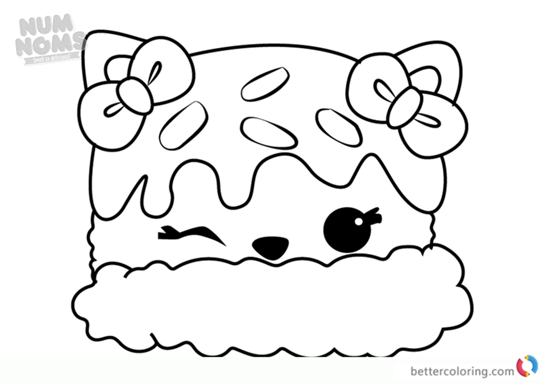 Download Mint T. Cream Num Noms Coloring Pages Series - Free Printable Coloring Pages