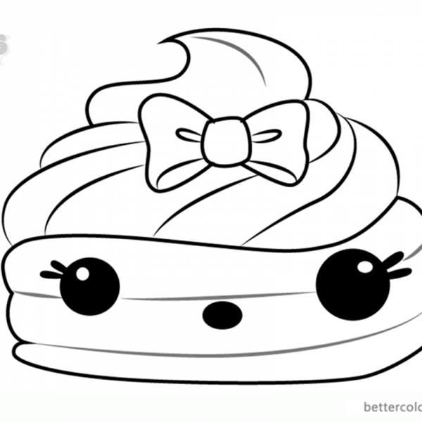 Num Noms Coloring Book Nilla Twirl - Free Printable Coloring Pages