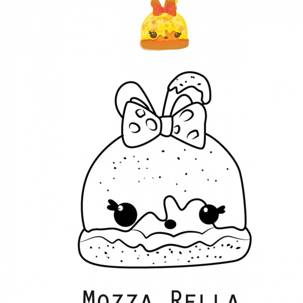 Num Noms Coloring Pages Nana Puffs - Free Printable Coloring Pages