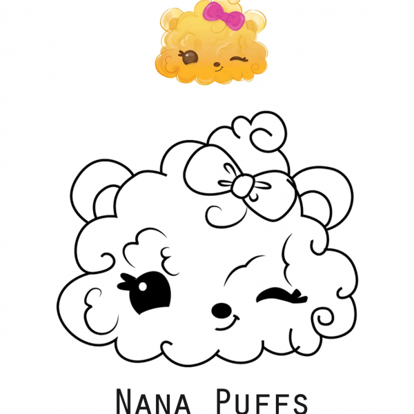 Melty Burger Num Noms Coloring Pages Series 2 - Free Printable Coloring