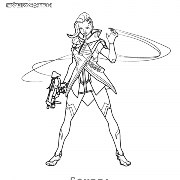 Reaper from Overwatch Coloring Pages Free Printable Coloring Pages