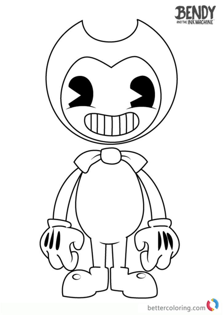Bendy and the Ink Machine coloring pages printable