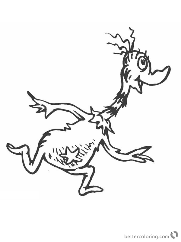  Dr  Seuss Fox  in Socks Coloring  Pages  Duck Running Free 