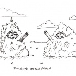 Fortnite battle royale coloring pages