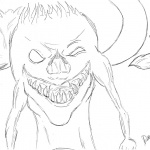 Fortnite coloring pages monsters lineart