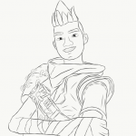 Fortnite hero coloring pages by El Tonyno