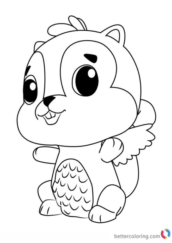 Chipadee from Hatchimals Coloring Pages - Free Printable ...