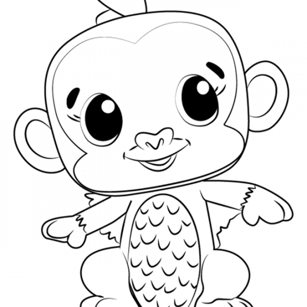 Penguala from Hatchimals Coloring Book - Free Printable Coloring Pages