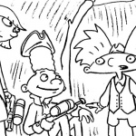 Hey Arnold Coloring Pages War