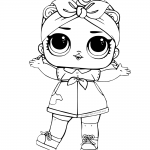 LOL Surprise Doll Coloring Pages Can Do Baby