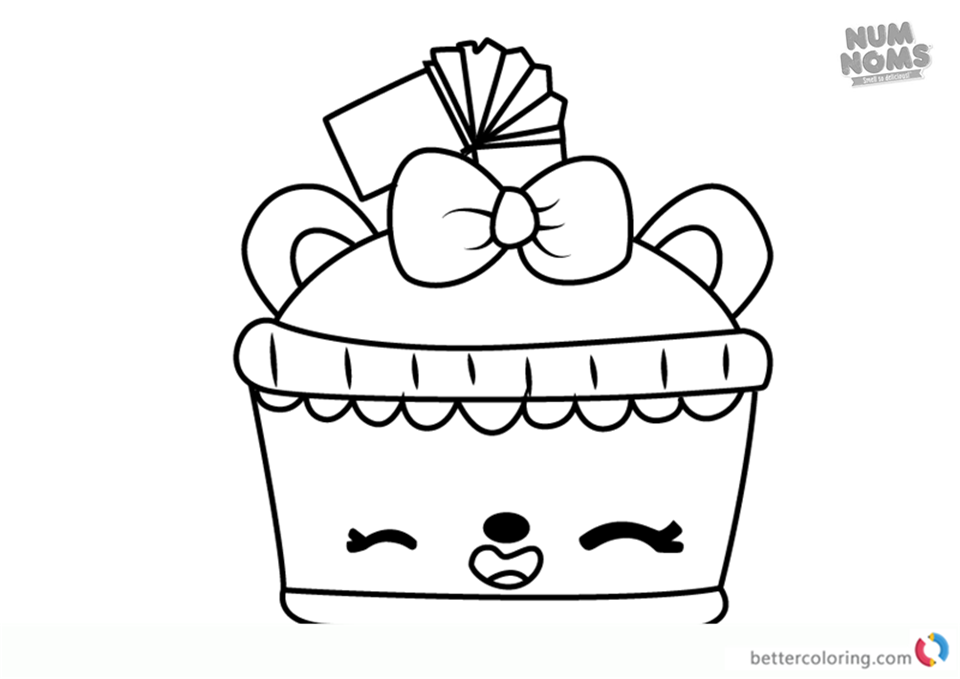 Gambar Num Noms Untuk Mewarnai - GAMBAR MEWARNAI HD
