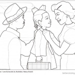 Ruby Bridges Coloring Page Love Surrounds US