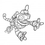 dinotrux coloring pages revvit is jumpping