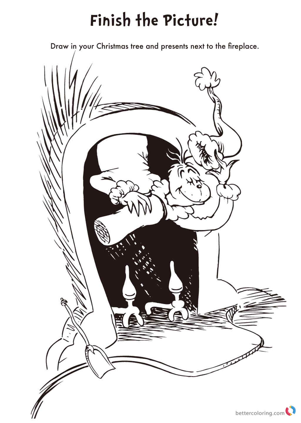 Dr Seuss Coloring Pages GRINCH Christmas Free Printable Coloring Pages dr-seuss-coloring-pages-grinch-christmas-free-printable-coloring-pages