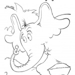 dr seuss coloring pages HORTON