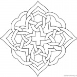 Adults Celtic Knot Coloring Pages