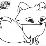 Animal Jam Coloring Pages Arctic Fox