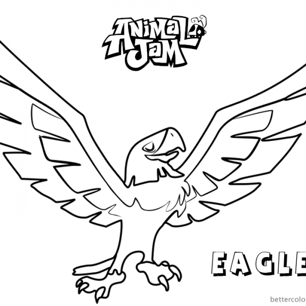Animal Jam Coloring Pages raccoon - Free Printable Coloring Pages
