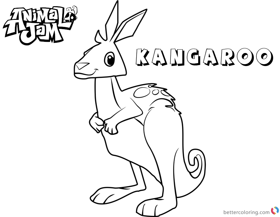 590 Cute Animal Jam Coloring Pages Printable 