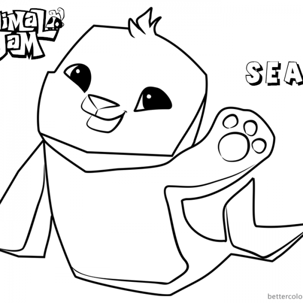 Animal Jam Coloring Pages Sir Gilbert Free Printable Coloring Pages