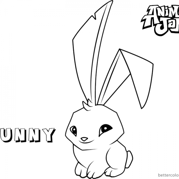 Animal Jam Coloring Pages Otter Free Printable Coloring Pages