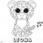 Beanie Boo Coloring pages Leona