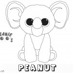 Beanie Boo Coloring pages Peanut