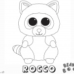 Beanie Boo Coloring pages Rocco