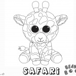 Beanie Boo Coloring pages Safari