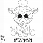 Beanie Boo Coloring pages Twigs