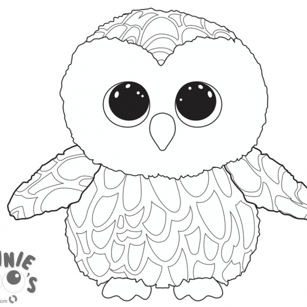 Beanie Boo Coloring pages Unicorn Rainbow - Free Printable Coloring Pages
