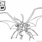 Ben 10 Coloring Pages Big Chill