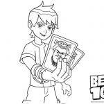 Ben 10 coloring pages