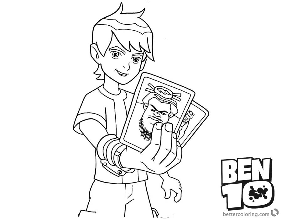 Ben 10 coloring pages printable for free