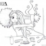 Boondocks coloring pages Hair Trouble