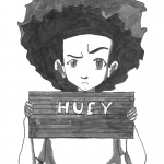 Boondocks coloring pages Huey Drawing by bo19