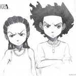 Boondocks coloring pages Huey Freeman Only Speaks The Truth