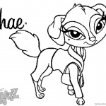 Bratz Coloring Pages Petz Doll Shae