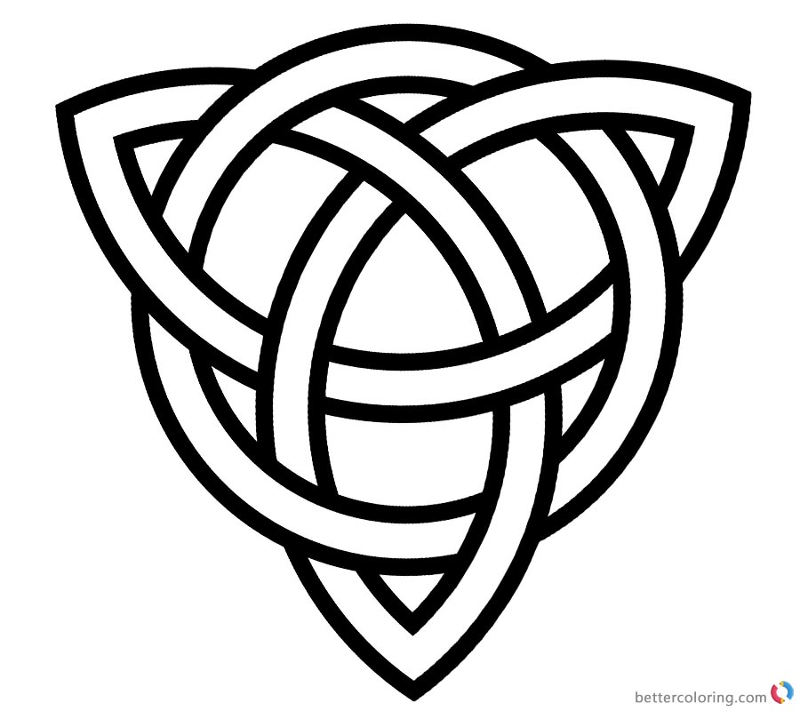 Celtic Knot Coloring Pages Fergus Scottish Festival and Highland Games ...