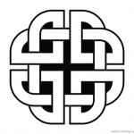 Celtic Knot Coloring Pages Quaternary