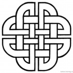 Celtic Knot Coloring Pages by silver_jackal