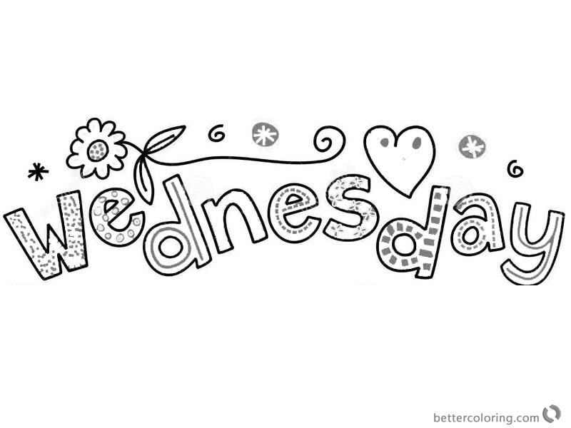 Wacky Wednesday Free Printables